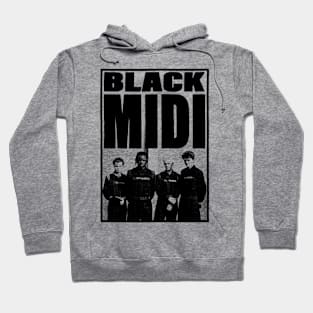 BLACK MIDI ART Hoodie